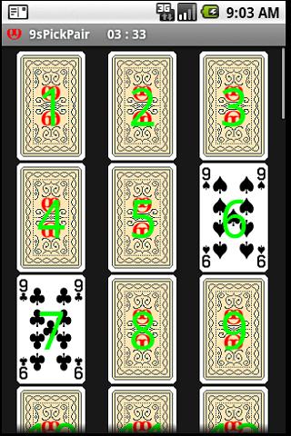 PickPair:Poker CardGame Memory