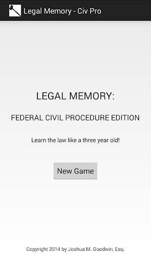 Legal Memory - Civil Procedure