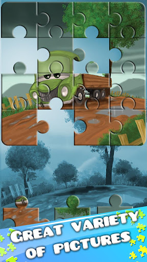 Cars Trucks-Puzzles for Kids