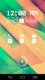 Lastest Box Clock Calendar for Zooper APK for PC