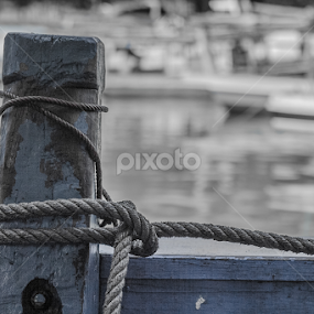 Tied Up to The Tide by Yohanes Beny - Artistic Objects Still Life