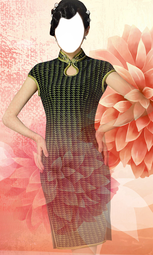 Dress in Chinese Photo Montage