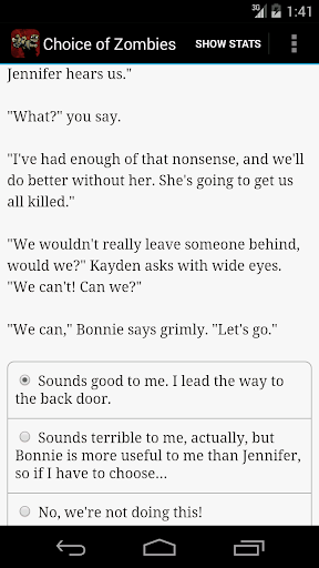 【免費角色扮演App】Choice of Zombies-APP點子
