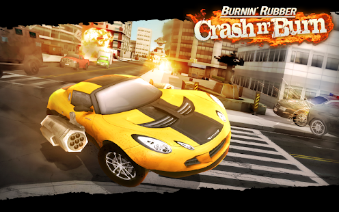 Burnin' Rubber Crash n' Burn APK v1.0 Mod Unlimited Money & All Vehicles Unlocked