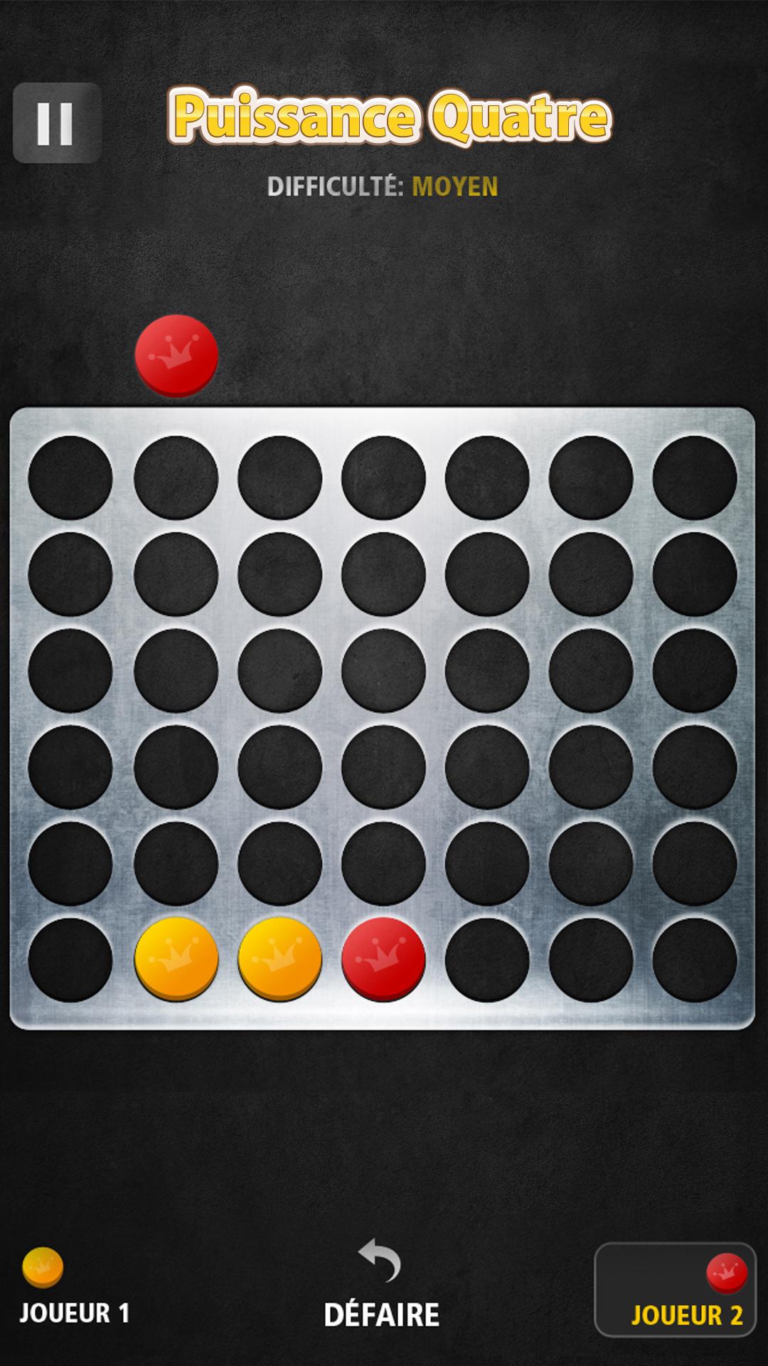 Android application 4 in a Row screenshort