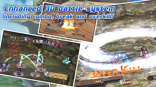 Android application RPG Record of Agarest War screenshort