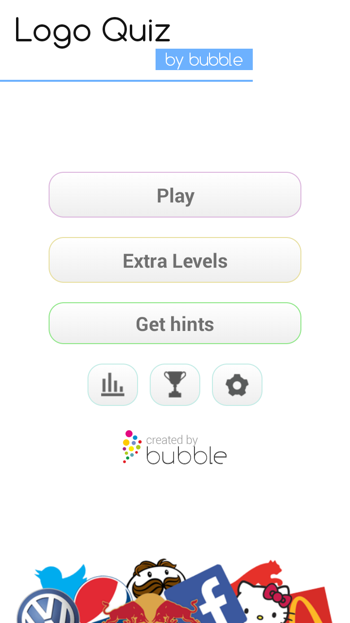 Android application Logo Quiz screenshort
