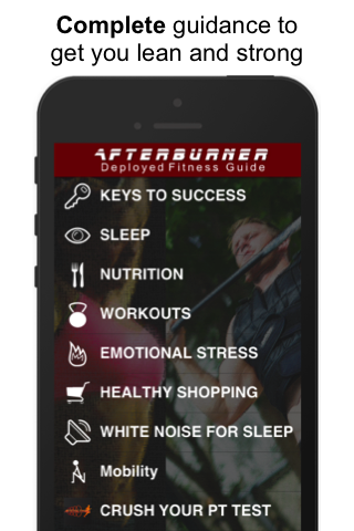 【免費健康App】AFTERBURNER MILITARY FITNESS-APP點子