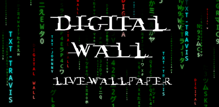  Digital Wall Live Wallpaper v5.2