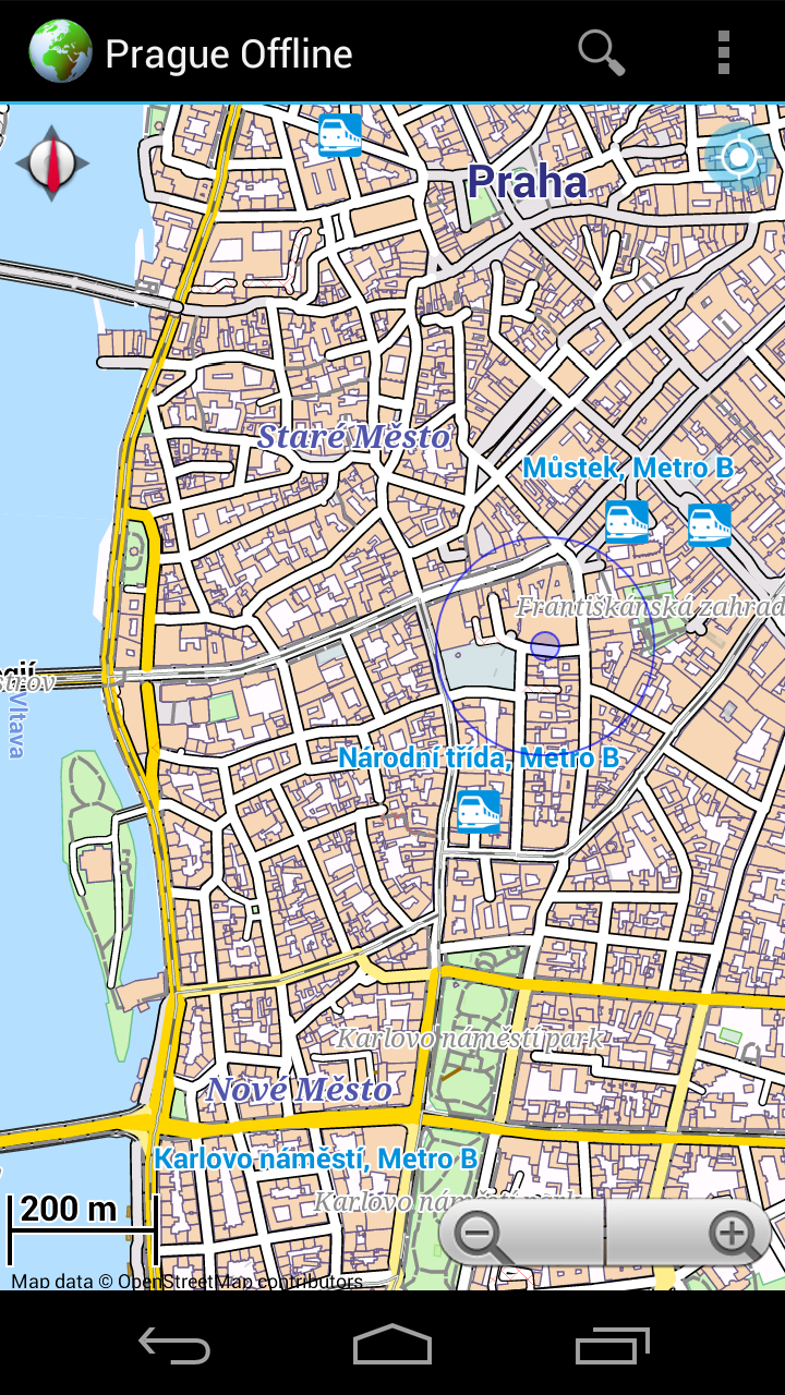 Offline Map Prague Screen 2