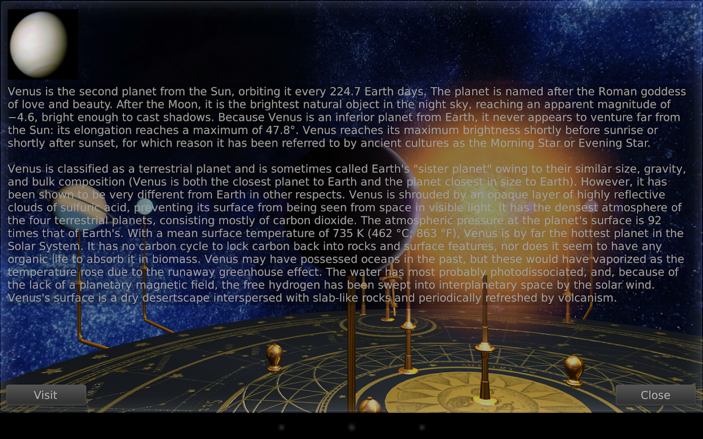 Orrery - screenshot