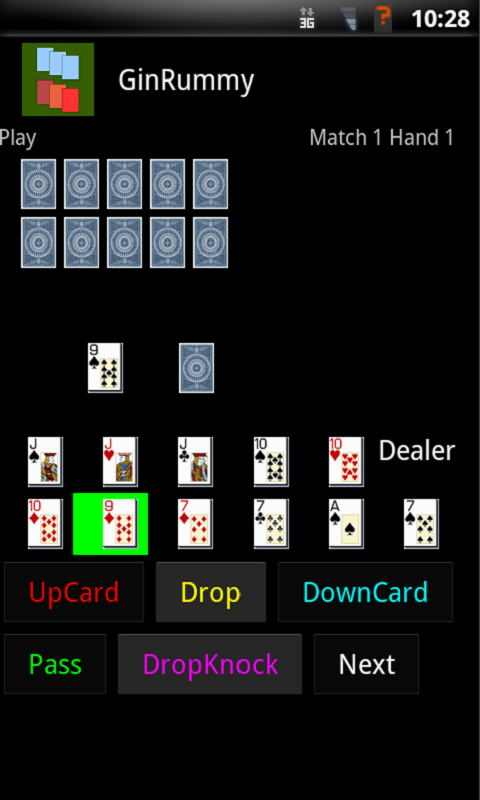 Gin Rummy Screen 3