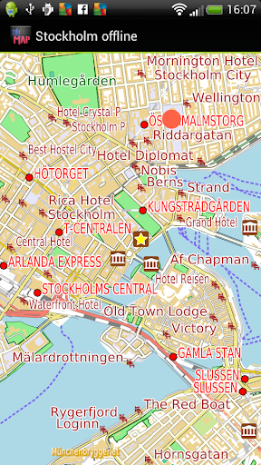 Stockholm offline map