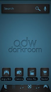 Free Download ADW Theme Darkroom Blue APK