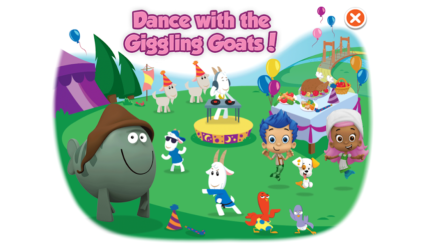 Bubble Guppies: Grumpfish HD Screen 2