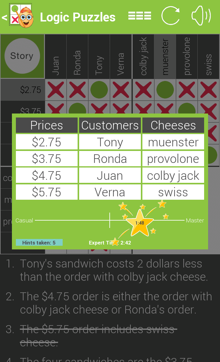 Logic Puzzles For Education Screen 3
