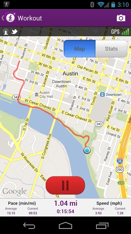 gps walking tour app