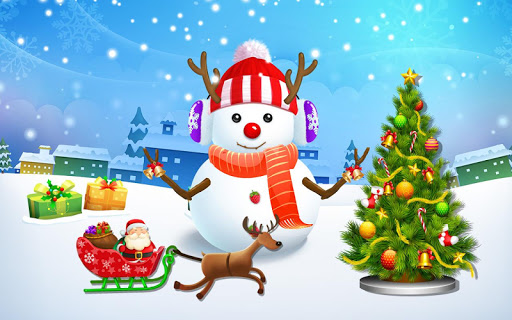 【免費教育App】Christmas Snowman Maker-APP點子