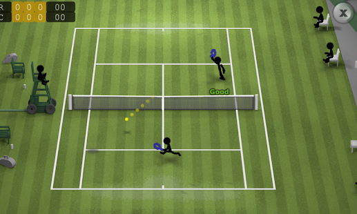 Screenshot 3 for Stickman Tennis 1.9 MOD APK Unlimited Money
