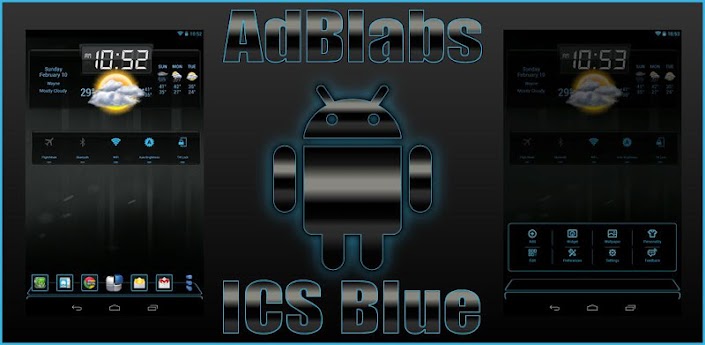 free download android full pro mediafire qvga Next Launcher 3D ICS Blue HD APK v1.1 tablet armv6 apps themes games application