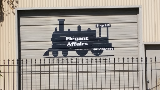 Elegant Affairs Train Mural