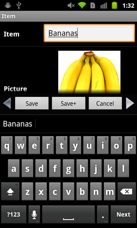 List Master for Android Screen 3