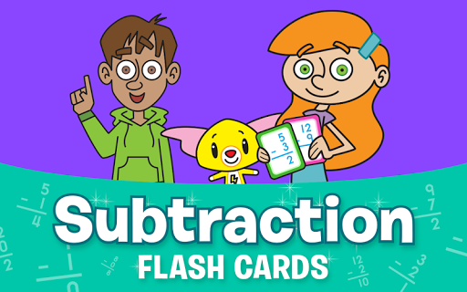 Subtraction Flash Cards