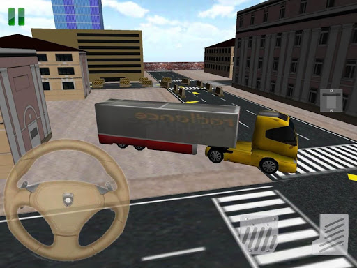 รถบัส 3D ที่จอดรถ
