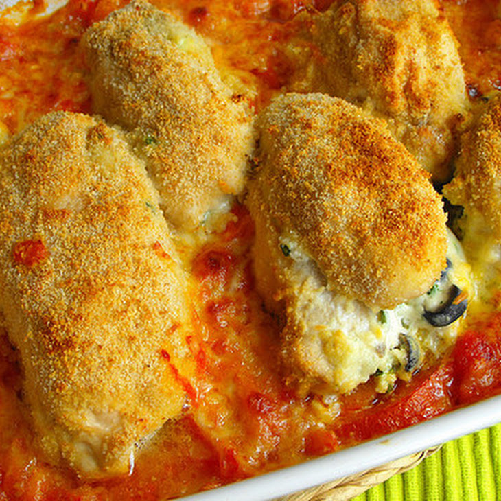 Chicken Steaks Stuffed with Cottage Cheese Cottage Cheese Chicken Recipe Yummly