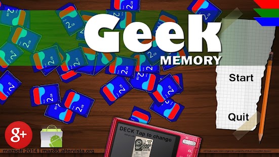 Geek Memory Screenshots 4