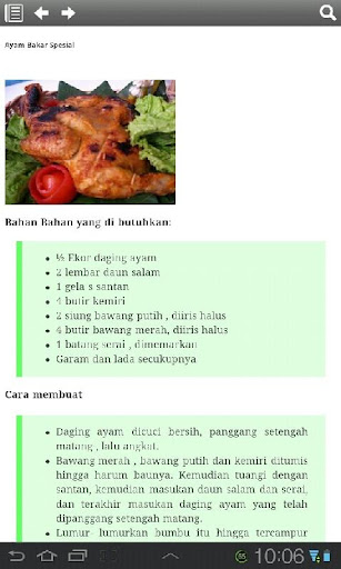 Resep Masakan Ayam