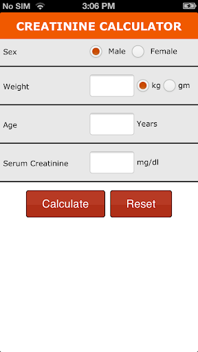 eGFR Medical Calculator