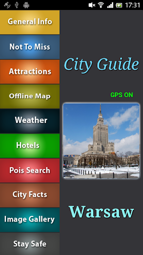 Warsaw Offline Travel Guide