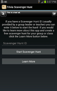 Free Trivia Scavenger Hunt APK for PC