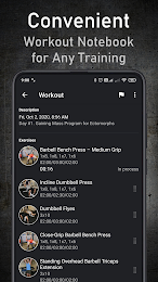 GymUp PRO - workout notebook 1