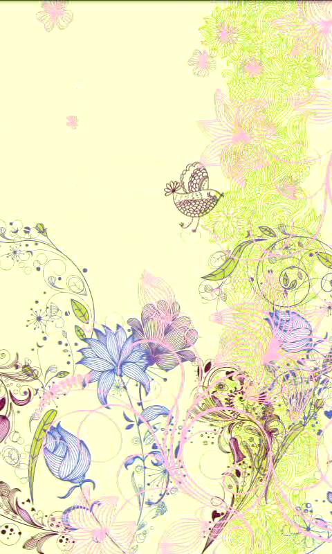 Ornate Garden Live Wallpaper Screen 3