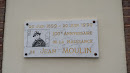 Plaque Commémorative Jean Moulin