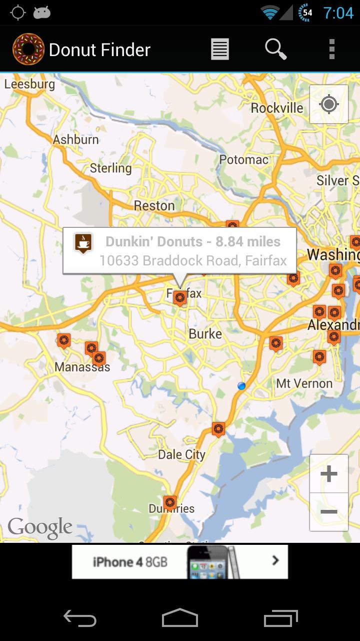 Donut Finder Pro Screen 3
