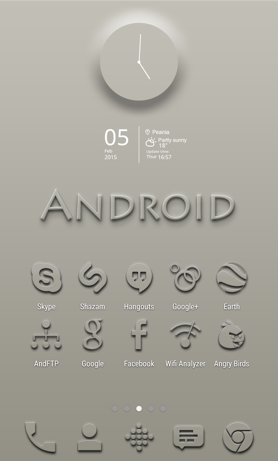 Embossed - Icon Pack - screenshot