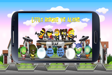 【免費街機App】Little Heroes vs Aliens Full-APP點子