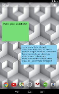 Simple Sticky Note Widget Plus v2.0