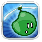 Green Jelly Copter  Icon