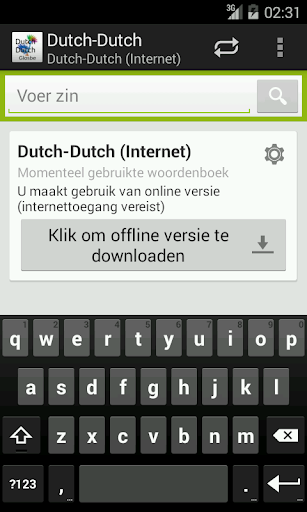 Dutch-Dutch Dictionary