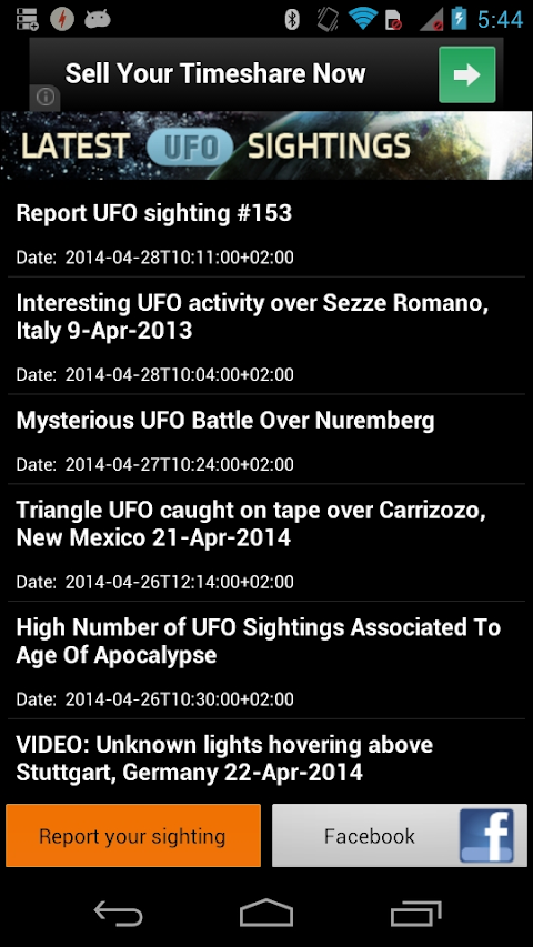 Latest UFO Sightingsのおすすめ画像1