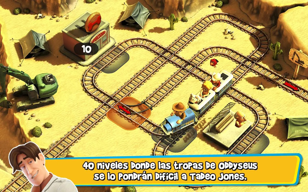 Tadeo Jones: Train Crisis Pro - screenshot