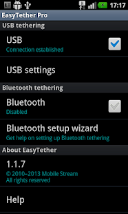 Easy Tether - screenshot thumbnail