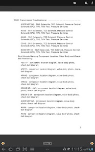 Ford transmission reference #3