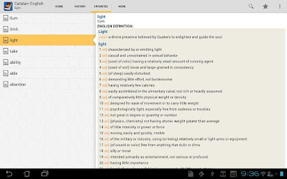 Catalan<>English Dictionary poster 8