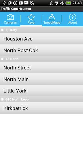 【免費交通運輸App】Traffic Cam Houston-APP點子