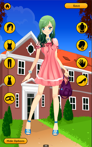 【免費休閒App】Anime Dress Up Games For Girls-APP點子